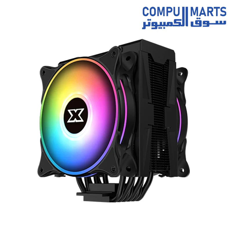 XIGMATEK WINDPOWER PRO120MM-200W 2 FAN ARGB AIR CPU COOLER - Image 4