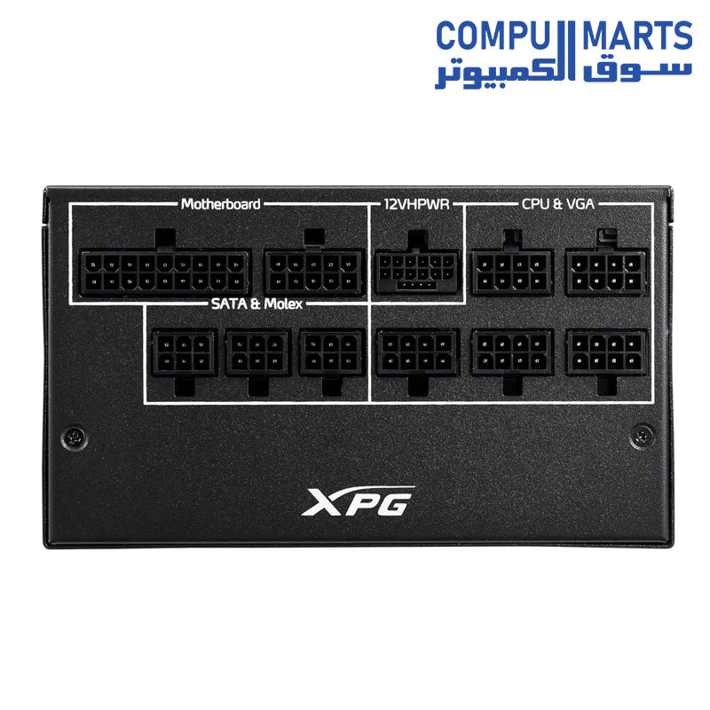 XPG Core Reactor II Modular PSU ATX3.0 - 80 Plus Gold - ATX - Fully Modular Power Supply 1000 Watt - Image 7