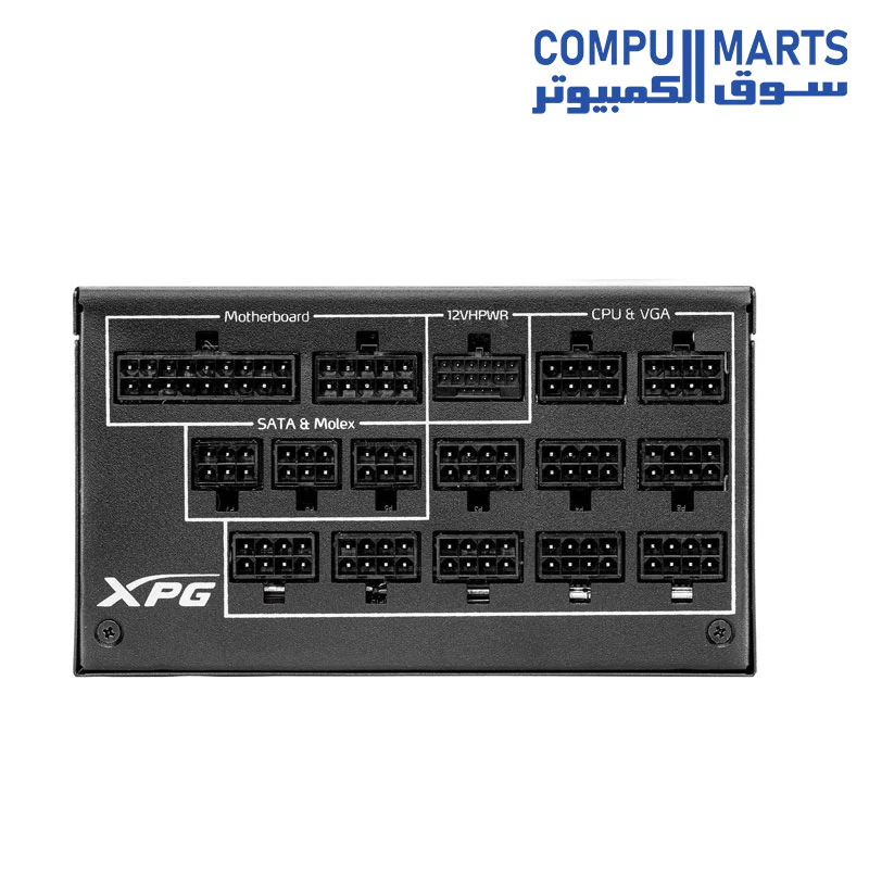 XPG CYBERCORE II 1300P-BKCUS 1300W Power Supply - Internal - 1300 W - 1 Fan(s) - Image 6