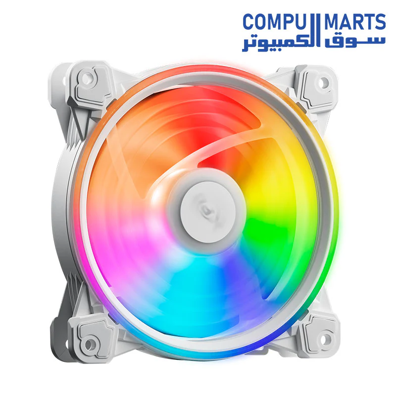 XPG Hurricane 120mm ARGB Dual Ring PWM Case Fan - Image 4