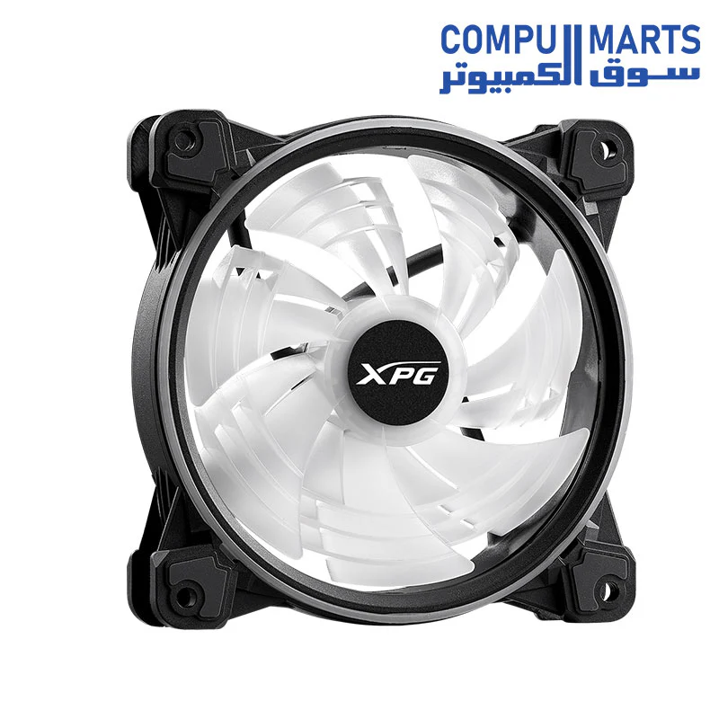 XPG Hurricane 120mm ARGB Dual Ring PWM Case Fan - Image 5
