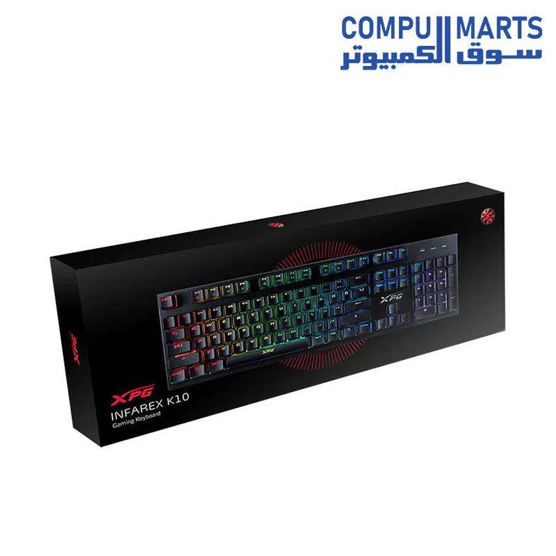 XPG INFAREX K10 Gaming Keyboard - Image 4
