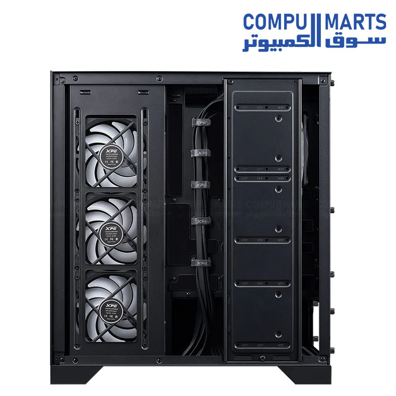 XPG Invader X BTF Mid-Tower Brushed Aluminum PC Case - Image 13