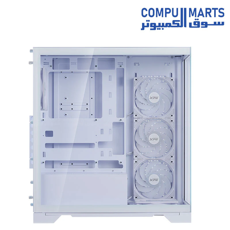 XPG Invader X BTF Mid-Tower Brushed Aluminum PC Case - Image 6