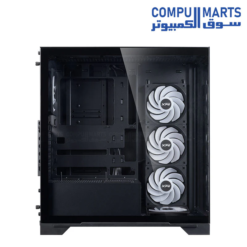 XPG Invader X BTF Mid-Tower Brushed Aluminum PC Case - Image 9