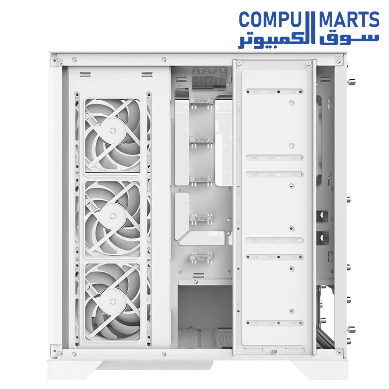 XPG INVADER X Mid-Tower PC Chassis Case + PCIe 4.0 Riser Cable - GPU Holder - Image 7