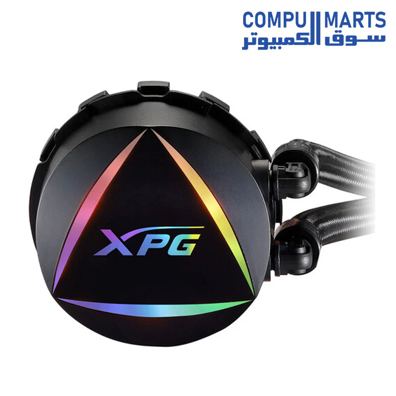 XPG Levante X 360 All-in-One ARGB CPU Liquid Cooler  4.72 Maximum Fan Diameter - 2000 RPM - Fluid Dynamic Bearing - 4-Pin PWM - Image 11