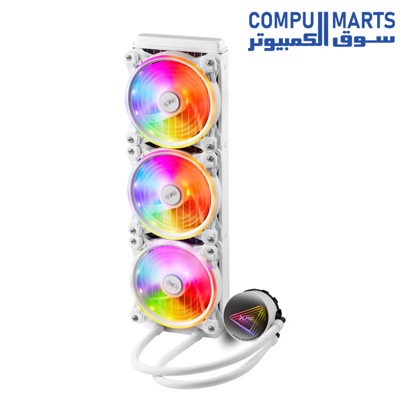 XPG Levante X 360 All-in-One ARGB CPU Liquid Cooler  4.72 Maximum Fan Diameter - 2000 RPM - Fluid Dynamic Bearing - 4-Pin PWM - Image 6