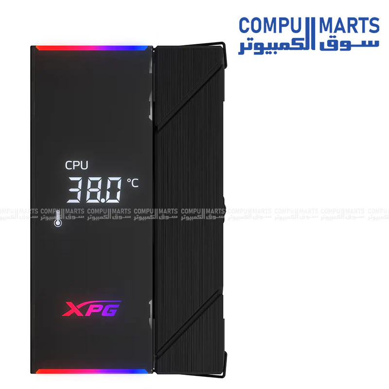 XPG Maestro Plus 42SA ARGB Air CPU Cooler – 120mm Fan – Black - Image 3