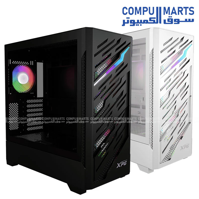 XPG Starker Air BTF Mid Tower Case – 4×120mm ARGB Fans, Tempered Glass, USB-C, E-ATX Support - Image 3