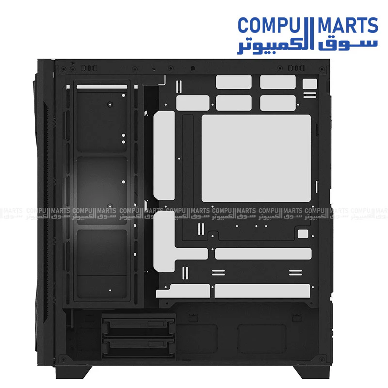 XPG Starker Air BTF Mid Tower Case – 4×120mm ARGB Fans, Tempered Glass, USB-C, E-ATX Support - Image 8