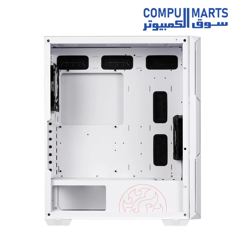 XPG STARKER AIR Mid-Tower ATX PC Case with Front Mesh Panel and ARGB Light Effect White - Image 7
