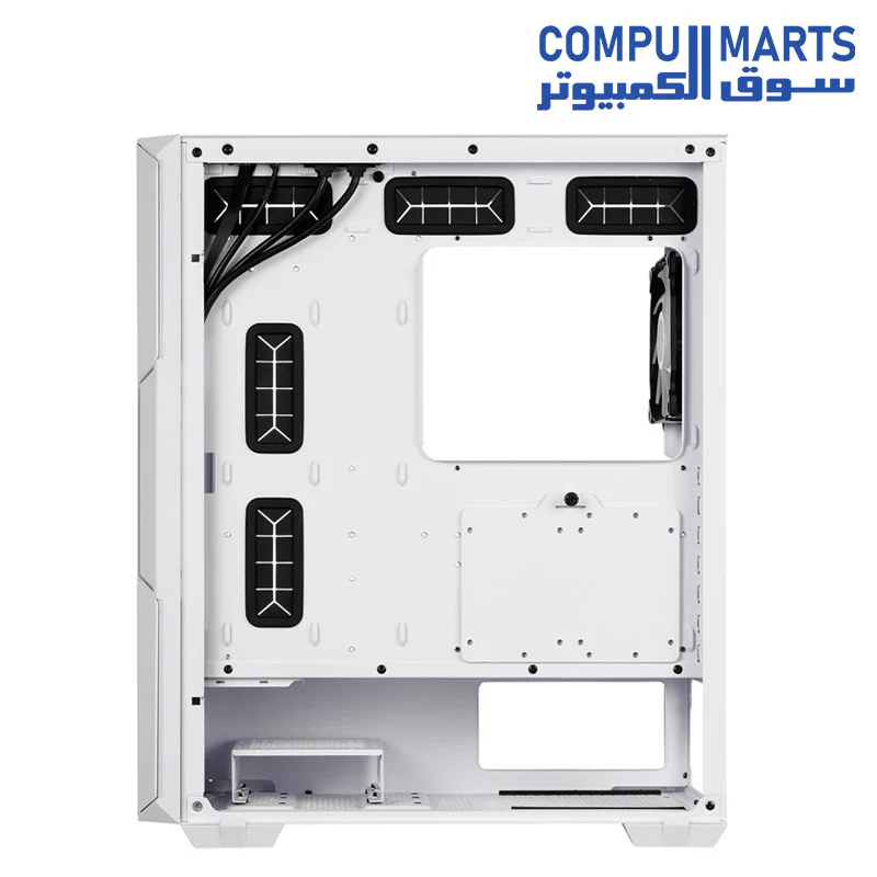 XPG STARKER AIR Mid-Tower ATX PC Case with Front Mesh Panel and ARGB Light Effect White - Image 8