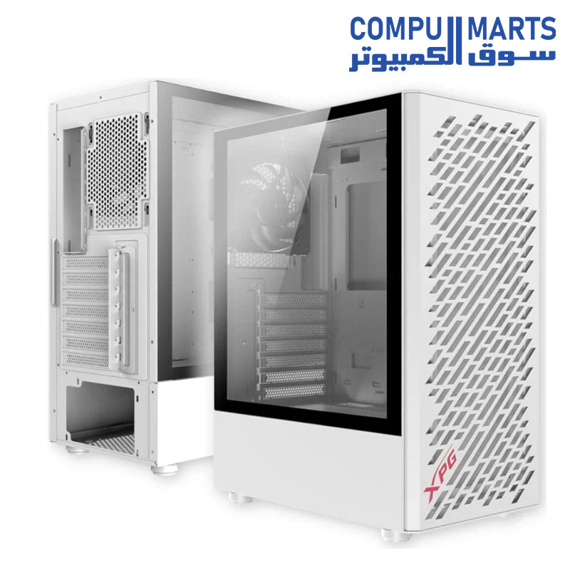 XPG Valor AIR  Mid Tower Chassis - Kit includes 4 Vento 120 Fans | Mini-ITX, Micro-ATX, ATX PC Case | 3mm Tempered Glass - Image 3