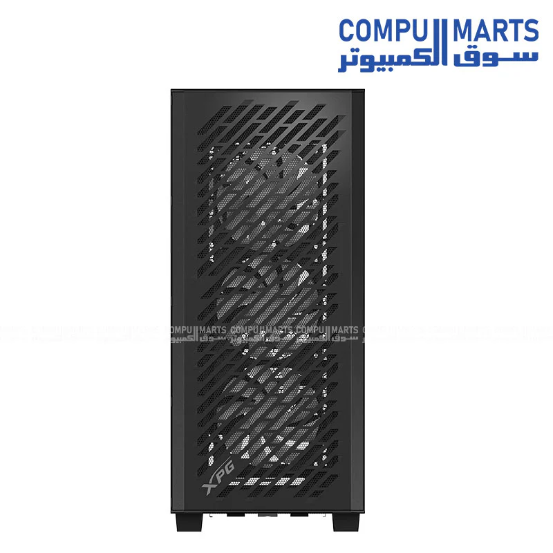 XPG VALOR Air Pro Mid-Tower Gaming Case – Tempered Glass, 4× ARGB Fans, E-ATX Support, 360mm Radiator, Type-C, Black/White - Image 3