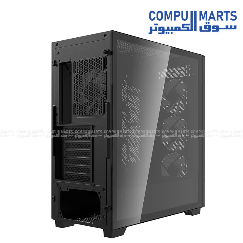 XPG VALOR Air Pro Mid-Tower Gaming Case – Tempered Glass, 4× ARGB Fans, E-ATX Support, 360mm Radiator, Type-C, Black/White - Image 5