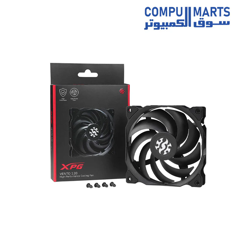 XPG Vento 120 BKCWW High Prefprmance Cooling Fan - Image 4