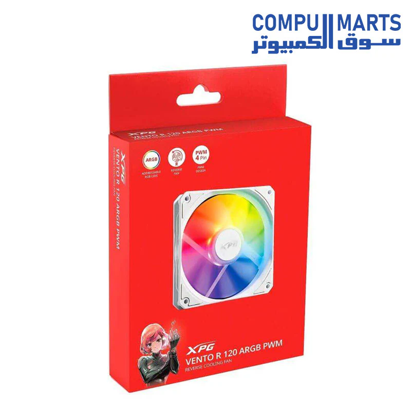 XPG VENTO R 120 ARGB PWM - Image 3