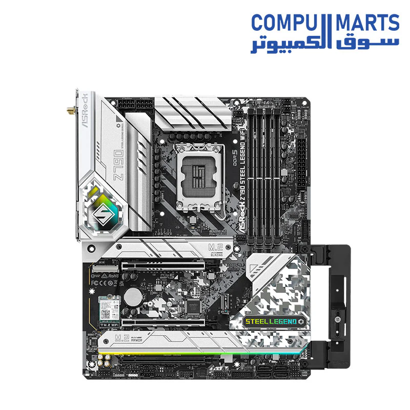 ASRock Z790 Steel Legend WiFi Motherboard - Image 2