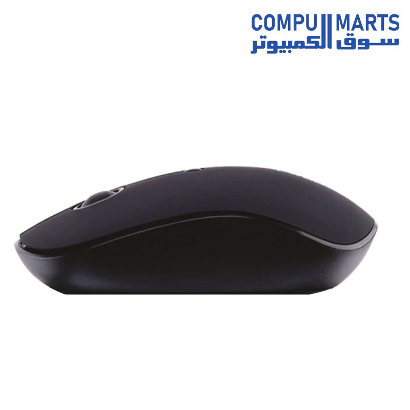 ZORNWEE 2.4 G Wireless Charging Mute Mouse - W880 (Black) - Image 3