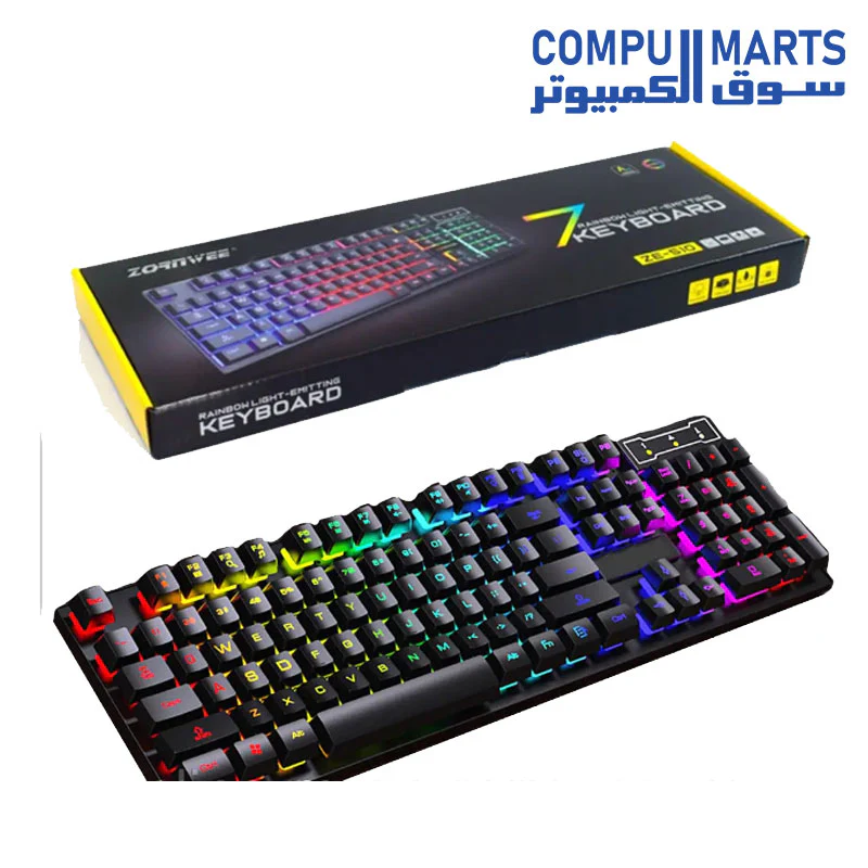 Zornwee ZE-510 RGB Keyboard - Image 2
