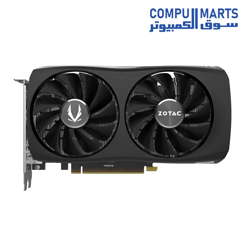 ZOTAC Gaming GeForce RTX 4060 8GB Twin Edge OC DLSS 3 8GB GDDR6 128-bit 17 Gbps PCIE 4.0 Compact Gaming Graphics Card, ZT-D40600H-10M - Image 3