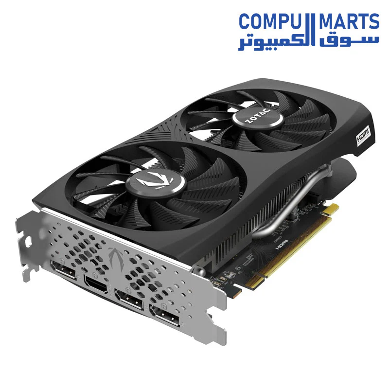 ZOTAC Gaming GeForce RTX 4060 8GB Twin Edge OC DLSS 3 8GB GDDR6 128-bit 17 Gbps PCIE 4.0 Compact Gaming Graphics Card, ZT-D40600H-10M - Image 4
