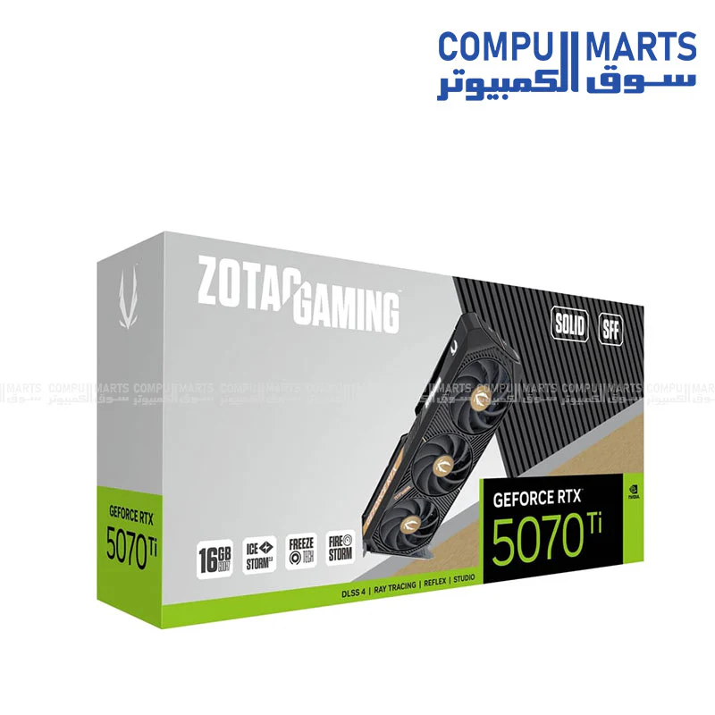 ZOTAC GAMING GeForce RTX 5070 Ti SOLID SFF OC 16GB GDDR7 Graphics Card – ZT-B50710J3-10P - Image 5